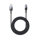 Vyvylabs Superb Series Fast Charging Cable USB to Type-C 3A 1M Dark Gray- VCJLUL-GY